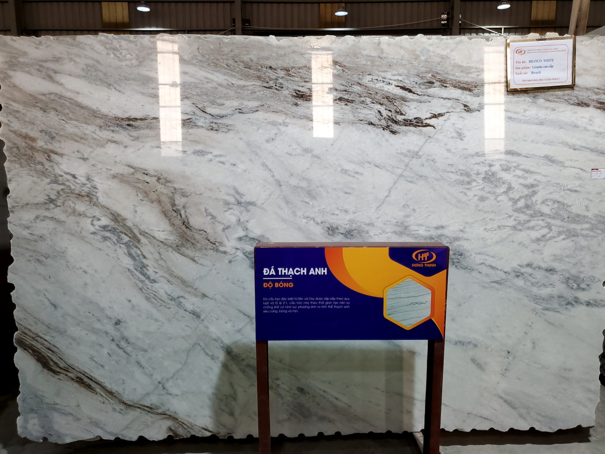 Đá Granite Branco White (2)