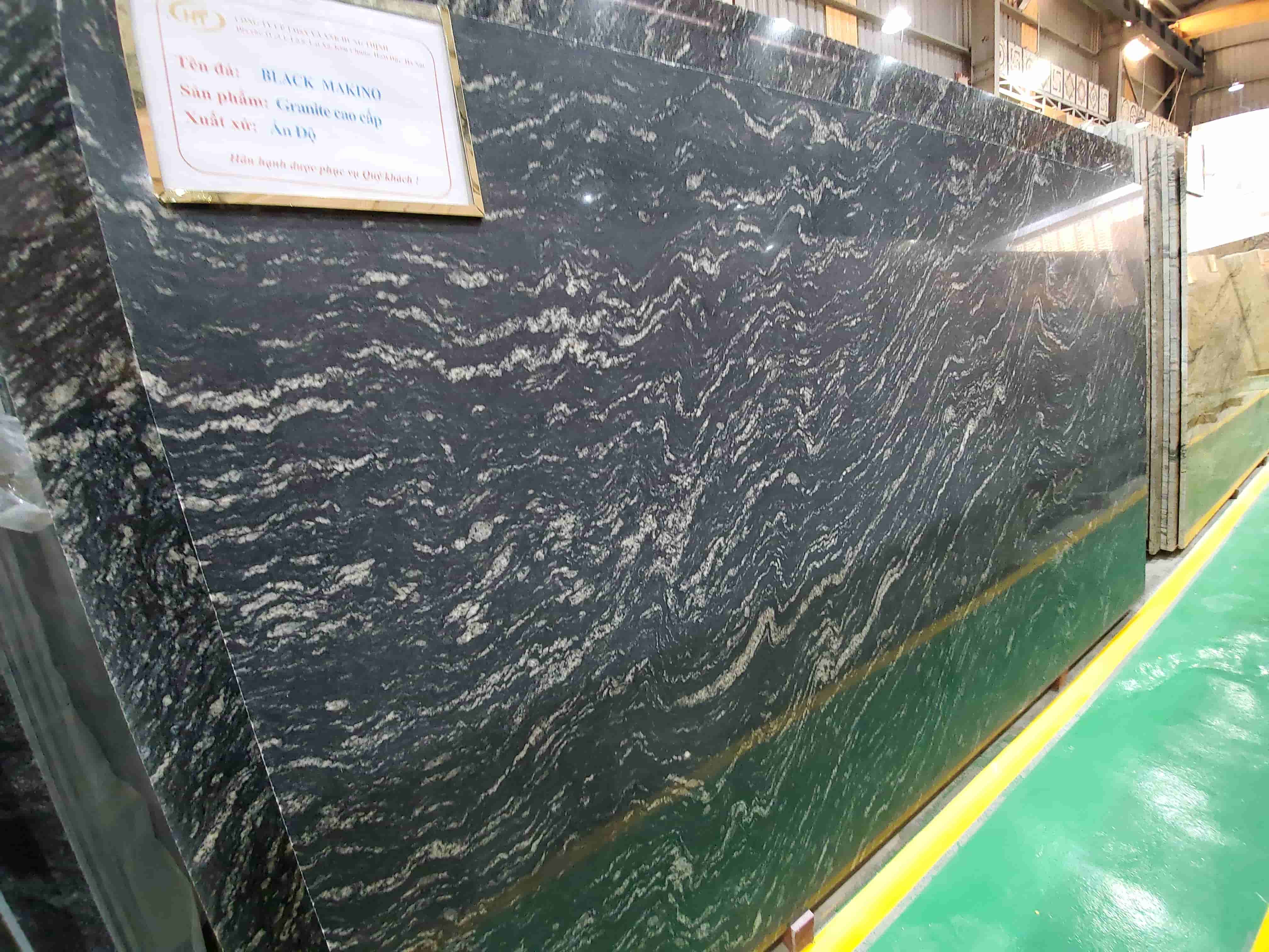 Đá granite Black Makino (2)