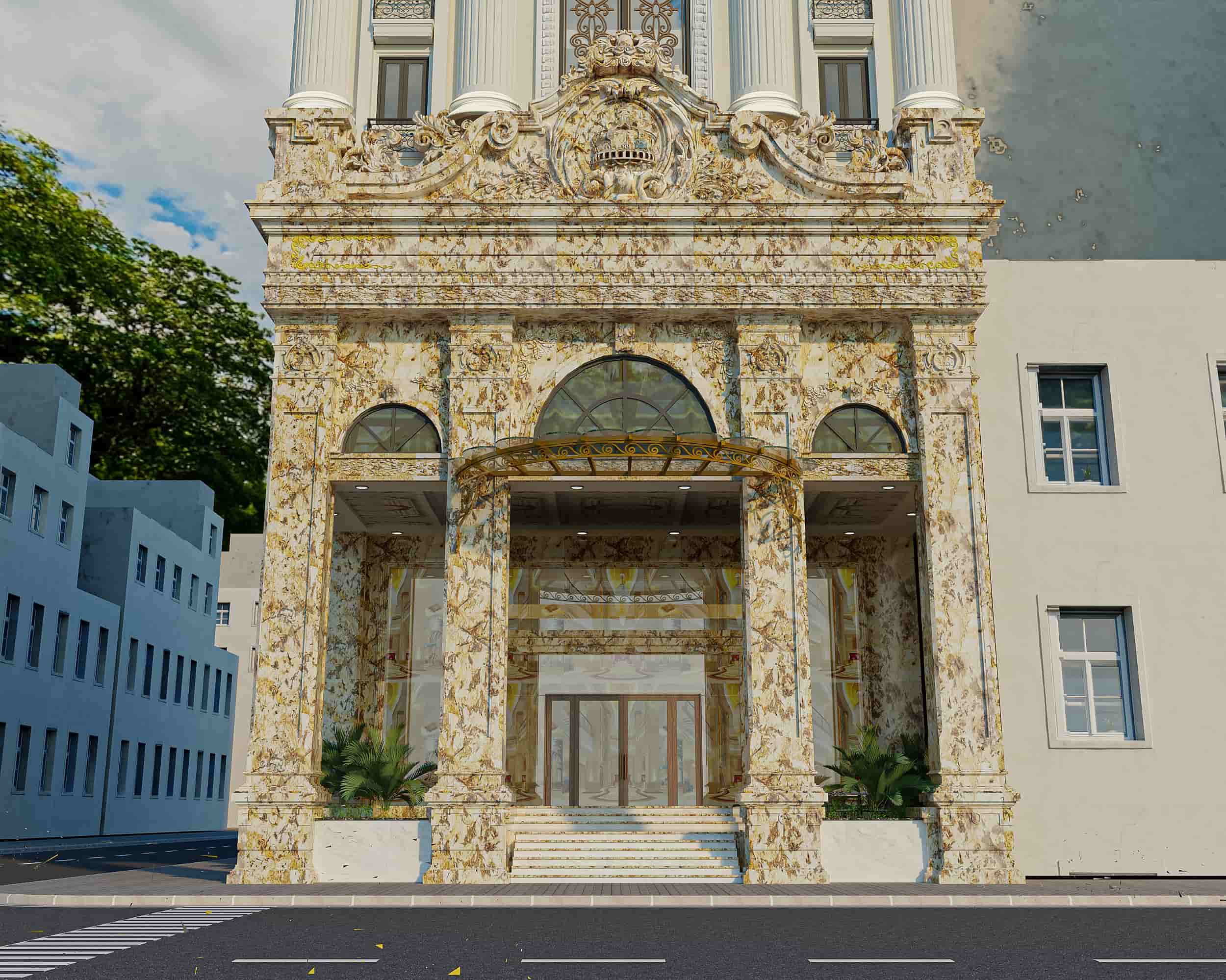 da-granite-Royal-Gold-op-mat-tien
